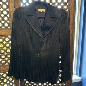 Emporio Armani Vintage Women’s Striped Suit Jacket Size 6